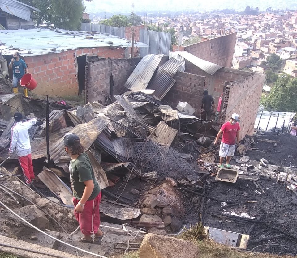 Incendio Nueva Jerusalen